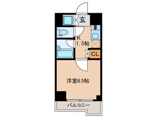 ル－ブル大井町参番館(803)の物件間取画像